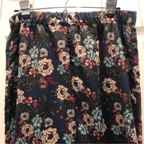 Nanette Lepore Satin Floral PJ XL - Picture 2 of 6